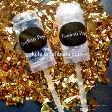 wholesale party decorative colorful spraying push-pop confetti